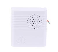 JoyousMall DC12V Wired Doorbell, 38 Tones 90dB Loud Chime Kit, Wall Mount Access Control for Home Office Replacement, White