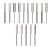 JoyousMall Diamond Chainsaw Sharpener Set 15pcs, 4mm 4.8mm 5.5mm Grinding Stones for Chain Saw Blade Polishing, Portable High Hardness Tool for Outdoor Garden Logging