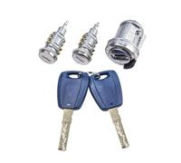 JoyousMall Door Lock and Ignition Switch Set Compatible with for fiat for doblo 2010-2022, for vauxhall for opel for combo D 2012-2018, Direct Replacement Metal