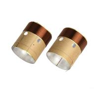 JoyousMall Dual Layer Bass Speaker Voice Coil with Round Copper Wire for Reliable Sound Transmission and Construction (25.5)