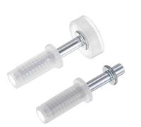 JoyousMall Easy to Use Bifold Door Hardware Kit Features Top Pivot and Guide Wheel for Efficient Closet Door Installation (1PCS)