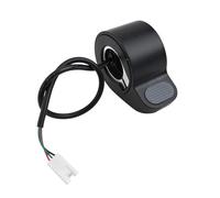 JoyousMall Electric Scooter Thumb Throttle Accelerator for Xiaomi for mi 4 Pro, 25cm Wire Length Plastic Replacement Part, Install Black Accessory