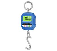 JoyousMall Electronic Crane Scale 300kg, Portable Hanging Scale Industrial Digital Hook Scale Heavy Duty with LCD Display, Stainless Steel Hook, KG/LB/N Units