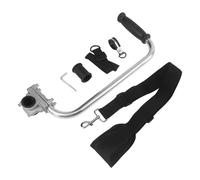 JoyousMall Ergonomic String Trimmer Handle, Adjustable Lawn Trimmer Grip with Shoulder Strap for Eater, Aluminum Yard Edging Tool