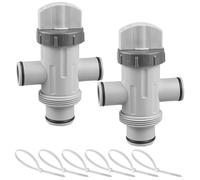 JoyousMall for intex Pool Plunger Valve Replacement, Dual Split Hose Pool Valve for 1500-4000 GPH Filter Pumps, Ground Pool Filter Parts