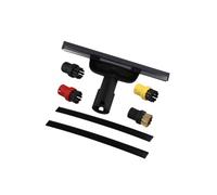 JoyousMall for karcher Steam Cleaner Accessories 7-Piece Set with Squeegee & Brushes, Compatible with SC1 SC2 SC3 SC4 SC5 for Windows Tiles Carpets