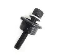 JoyousMall Front Fork Fixing Screw Kit for Xiaomi for m365 Electric Scooter Retaining Hinge Bolt Replacement, 4cm Black Iron Hardware