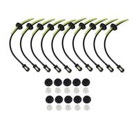 JoyousMall Fuel Filter and Hose Seal Kit for Brushcutters & Hedge Trimmers - 5 or 10-Piece Set, Compatible with 2-Stroke and 4-Stroke Engines, 18 mm Tank Diameter, Plastic/Rubber Construction