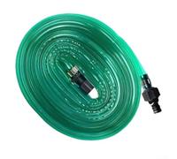 JoyousMall Garden Soaker Hose Pipe, PVC Flat Sprinkler Soaker Hose Irrigation Sprinkler System for Garden Flowers Vegetable Shrub Tree Yard(15M)