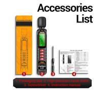 JoyousMall GN102 Digital Sound Level Meter, Decibel Meter Tester 30-130dB with HD LED Display, Portable Noise Measurement Tool for Industrial and Home Use