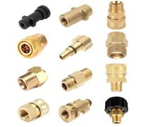 JoyousMall High Pressure Washer Hose Adapter, Quick Connect Metal Fitting for Karcher for bosch for lavor Kranzle, G1/4 M22 1/4 NPT Threaded Connector