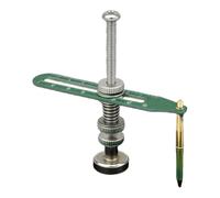JoyousMall IC Chip Clip for PCB Soldering, Adjustable Welding Fixture Probe with Stable Hold for Thin Pins, Green & Silver Metal Plastic Tool for Electronics Repair and Assembly