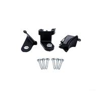 JoyousMall Left Right Head Lamp Bracket Clip Set for Fiat 500 Headlight Mounting Repair Kit OEM 51816681 51816682 Black(Left 51816682)