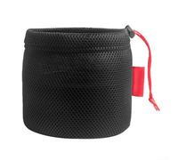 JoyousMall Lightweight Anticollision Mesh Bag for Outdoor Use Storage Pouch for Camping Pots and Tableware and Breathable Design (17 * 17cm)