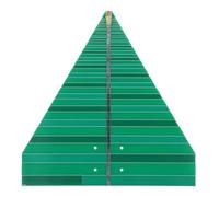 JoyousMall Log Periodic Antenna UWB 600-6000MHz, 50W Power Capacity PCB with 2.0oz Copper, Directional Linear Polarization Gain 6-7dB for Ultra Wideband Applications