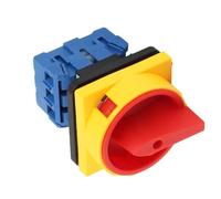JoyousMall LW30-25A 3P Load Circuit Breaker Switch, 25A 690V Rotary Power Changeover Switch with Silver Alloy Contacts for AC Motor, Ventilation and Water Control