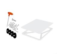 JoyousMall Magnetic Car Mount Aluminum Alloy Bracket, Weatherproof Protective Cover Vehicle Roof Holder for Starlink Mini Outdoor Antenna