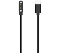 JoyousMall Magnetic Charging Cable for GetSeed AI Recording Card, 1m ABS Data Cord with Secure Connection for Notebooks, Black Charger Wire