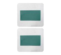 JoyousMall Magnetic Field Viewer Film 2 Pack, 25x50mm Micro-Encapsulated Detector Card for Visualizing Static Fields, Educational Science Tool for Quality Control and Research
