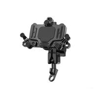 JoyousMall Motorbike Phone Holder, Magnetic Suspension Bike Phone Holder Shock Absorber Bracket 720° Rotating for Motorcycles, E-Bikes, and UTVs(damping Pure black)