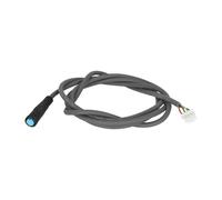 JoyousMall Power Cable for Xiaomi for m365 Electric Scooter Display Screen & Motherboard Connector Cable, 124mm Black/Grey Plastic