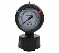 JoyousMall PP Diaphragm Pressure Gauge 0-10KG, 1/2PT Thread, Waterproof Shockproof for Oil/Air, High Viscosity Liquid Measurement, Industrial Use