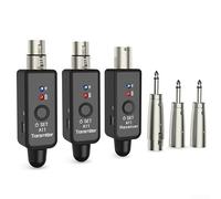 JoyousMall Pro Level Wireless Mic Setup XLR Connectivity with Dual Transmitters Supporting For Dynamic Sound Sources