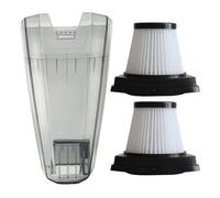 JoyousMall Replacement Filter + Front Cover Kit for Midea MVC-16T-B/MVC-16T-GN/U1/M1-Y/M1-C/A1 Vacuum Cleaner - Washable, Reusable, Traps Bed Bugs & Fine Particles