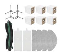 JoyousMall Replacement Main Brush, Side Brushes, Filter, Mop Pads & Dust Bags Kit for Cecotec for conga 7490, for ultimate Home, X-Treme and for genesis Robot Vacuums