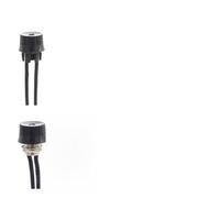 JoyousMall Rotary Dimmer Switch ZE 105M with Wire, Metal Base Single Pole ON-OFF Control, 180-Degree Rotation for Lighting, Snap-In Mount, 1.5A 250V/3A 125V