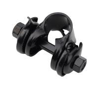JoyousMall Saddle Clamp Fixed Clip Seatpost Adapter for 24mm Double Rail Saddle Tube, Carbon Steel Black Mounting Bracket