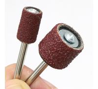 JoyousMall Sanding Drum Kit, Sanding for ring Grinding Head Sanding Drum Mandrels Rotary Tools, 10pcs Sandpaper Rings Polishing Sandpaper