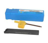 JoyousMall SDJCR1010H07 Lathe External Turning Tool Holder 10x100mm for DCMT07 Inserts, Carbon Steel Right Hand Cutting with T8 Wrench