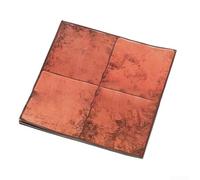JoyousMall Self 3D Wall Tiles Waterproof Peel Backsplash for Kitchen Bathroom Green Blue Grey Orange Pink 10 Sheets 25.4cm(Orange)