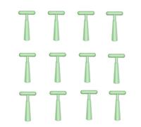 JoyousMall Self Locking Silicone Float Stop, Anti-Snarl Fishing Slip Proof Float Seat for Sensitive Bite Detection, No Beads Needed, Green, 10 Pack