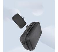 JoyousMall Shockproof EVA Storage Bag for HP for officejet 250 Mobile Printer, Portable Hard Case with Accessory Compartment, Travel Carry Case 38x20x13cm Black