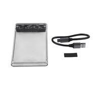 JoyousMall Shuole 2.5 Inch for sata to USB 3.2 Hard Drive Enclosure with HD Display for SSD HDD up to 4TB, Tool-Free Installation, UASP TRIM Support, Real-Time Monitoring