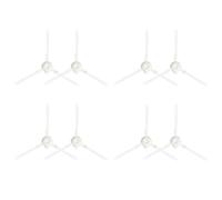 JoyousMall Side Brush for X-Plorer Robot Vacuum Cleaner, Replacement ZR720002 3-Sided Brushes 8 for Series 20/40/45/Aqua