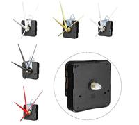 JoyousMall Silent DIY Quartz Wall Clock Movement Mechanism Kit Replacement with Hands, Gold Tone Plastic and Aluminum Motor for Repair or Custom Projects, 13mm Spindle