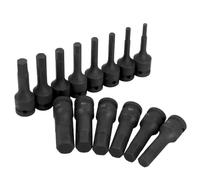JoyousMall Socket Adapter, 1/2" Electric Drill Air Wrench 12.5mm Hex Head Large Fly Blasting Screwdriver Bit Pneumatic Power Tool