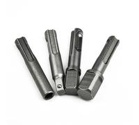 JoyousMall Socket Adapter, 4pcs for sds plus Hammer Drill Adapter Electric Screwdriver Bit Shank Connecting Rod Converter Driver Socket Hex Chuck