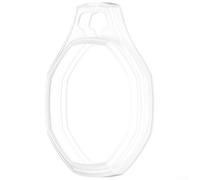 JoyousMall Soft Silicone Shockproof Watch Cases for Swatch x for AP for Royal Oak, Lightweight Protective Cover Skin Case with Easy Button-Access(Transparent)