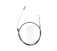 JoyousMall Traction Cable Strap with 5 Cable Ties for 22 Inch Self-Propelled Lawn Mower, Compatible with Models 290-931 14508 60-530, Metal Front Drive Control Cable Replacement Part, Black