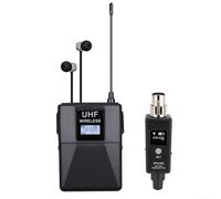 JoyousMall UHF Wireless In-Ear Monitor, Wireless Digital Monitor Transmitter Receiver System with 20 Channels for Live Recording & Performance