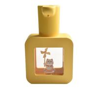 JoyousMall USB Charging Automatic Soap Dispenser for Children, 400ml Capacity with Cute Cartoon Appearance (Yellow)