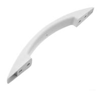 JoyousMall White Recessed Fridge Handle ABS Plastic Door Pull for Refrigerator Repair Modern Style Ergonomic Grip Simple Mounting Fit(White)