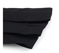 JOYOYO 3 Pcs Wide Black Headbands for Women Soft Head Bands Plain Stretchy Fabric Headband for Makeup, Yoga, Running, Sports, 9 cm Unisex Kylie Headband