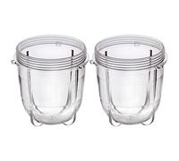 Joyparts Replacement Parts Cups Accessory Compatible with Original Magic Bullet 250W MB1001 Blender (2 12oz cups)