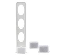 Joyparts Replacement Parts Water Filter Holder with 2-pack Charcoal Water Filters,Compatible with Cuisinart coffee Maker (white)