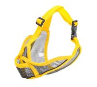 JOYPAWS Short Snout Dog Muzzle for French Bulldog, Pug, English Bulldog - Open Eye Design for Better Vision & Comfort, Soft Mesh Adjustable Anti Biting Eating, Full Pant Allows Drinking & Feeding